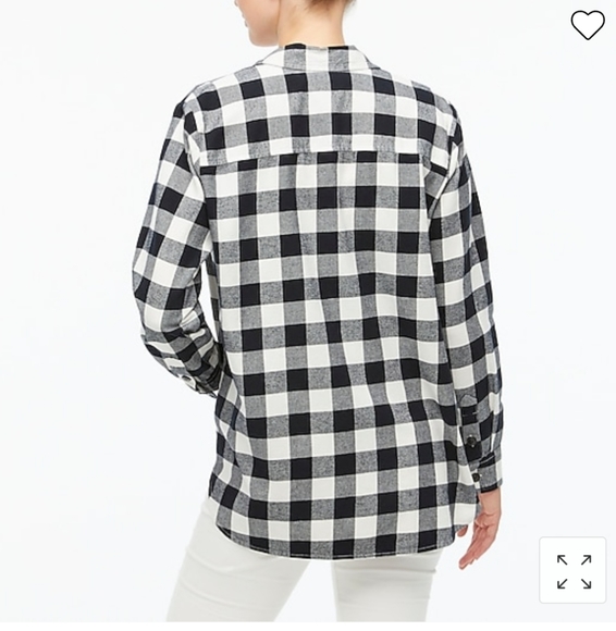 đź–¤J Crew Factoryđź–¤Flannel shirt jacket - Picture 3 of 13